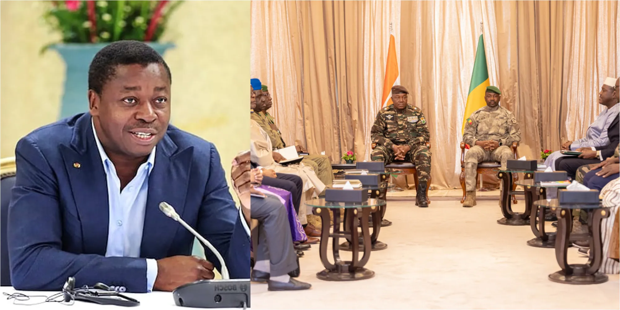 Le Togo envisage de rejoindre l’Alliance des États du Sahel (AES)