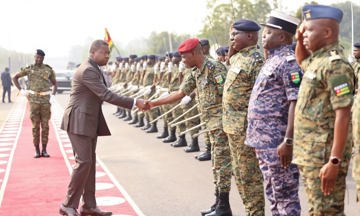 Sécurité : Les forces armées togolaises réaffirment leur loyauté au Président Faure Gnassingbé