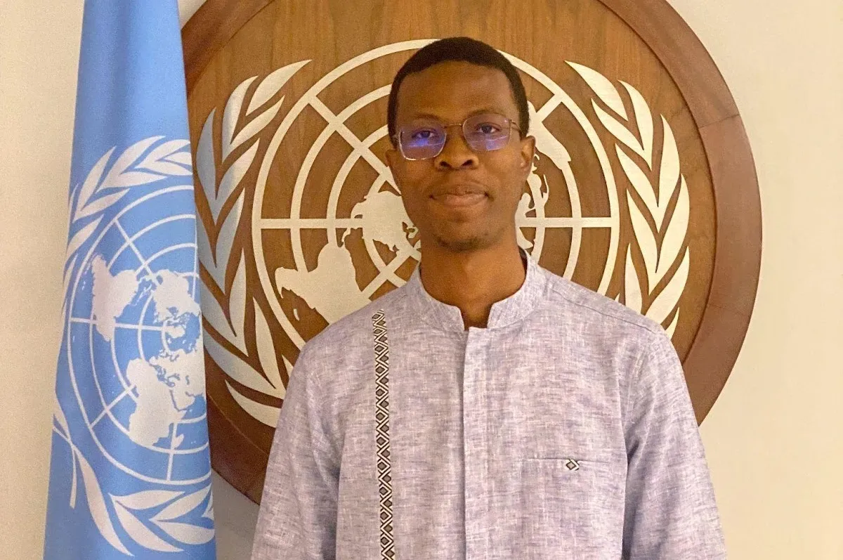 Le Togolais Martino Yovo, délégué de TDEV, participe au Sommet du Futur des Nations Unies