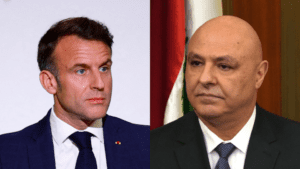 Visite historique : Macron rencontre le président libanais Joseph Aoun à Beyrouth