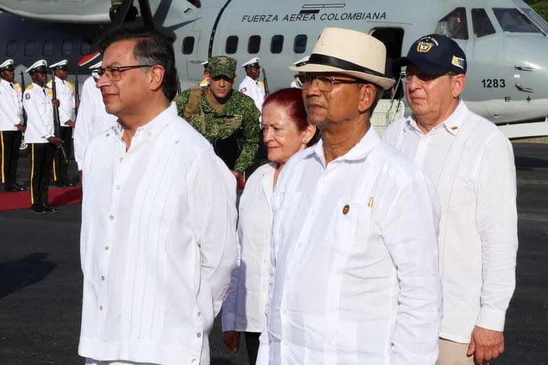 Photos : Visite du président colombien Gustavo Petro en Haïti