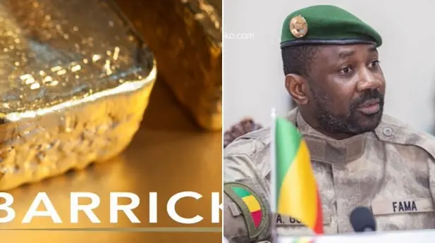 Mali : Le gouvernement s’empare des stocks d’or de Barrick Gold