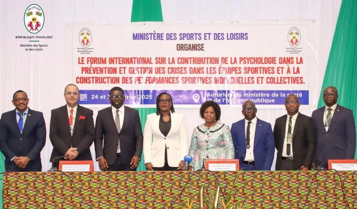 Togo : Lomé accueille un forum international sur la psychologie dans la performance sportive