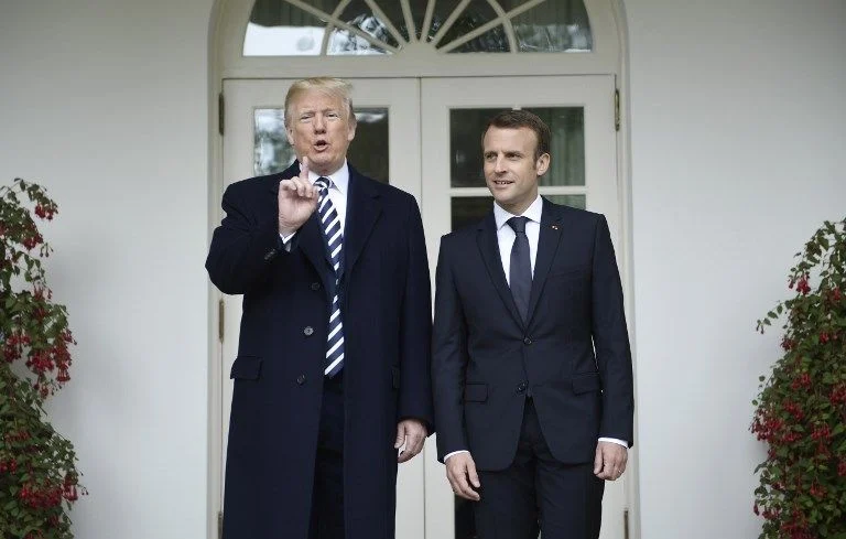 Etats-Unis : Donald Trump reçoit Emmanuel Macon à la Maison Blanche