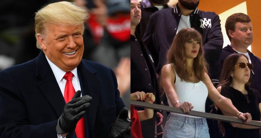 "Elle a été huée", Donald Trump se moque de Taylor Swift lors du Super Bowl