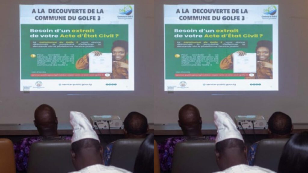 Togo/ Golfe 3 : Les services d’état civil désormais en ligne