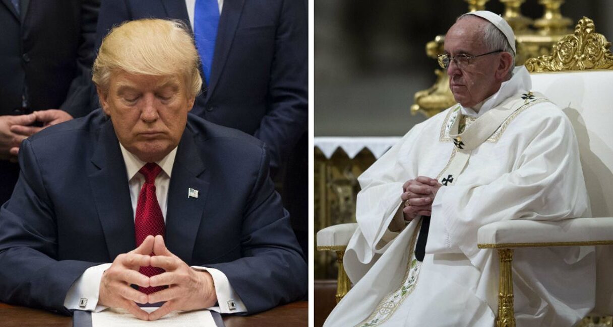 Expulsions de migrants : Le Pape François s'oppose à Trump, Washington riposte