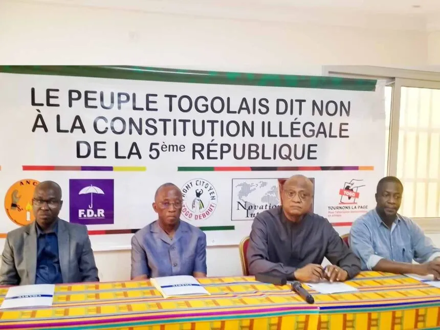 Togo : L'opposition forme une nouvelle coalition pour contester la Constitution