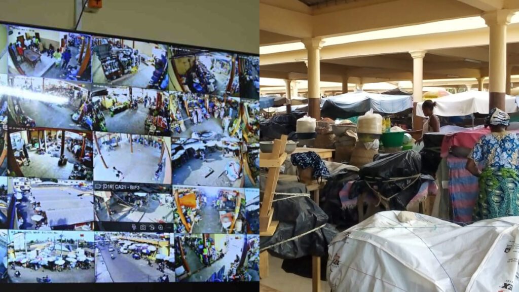 Togo : 36 caméras installées au marché Bè de Lomé