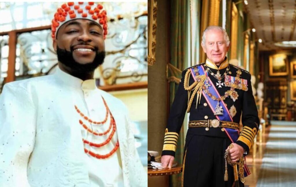Royaume Uni : Davido rejoint les légendes dans la playlist du Roi Charles III