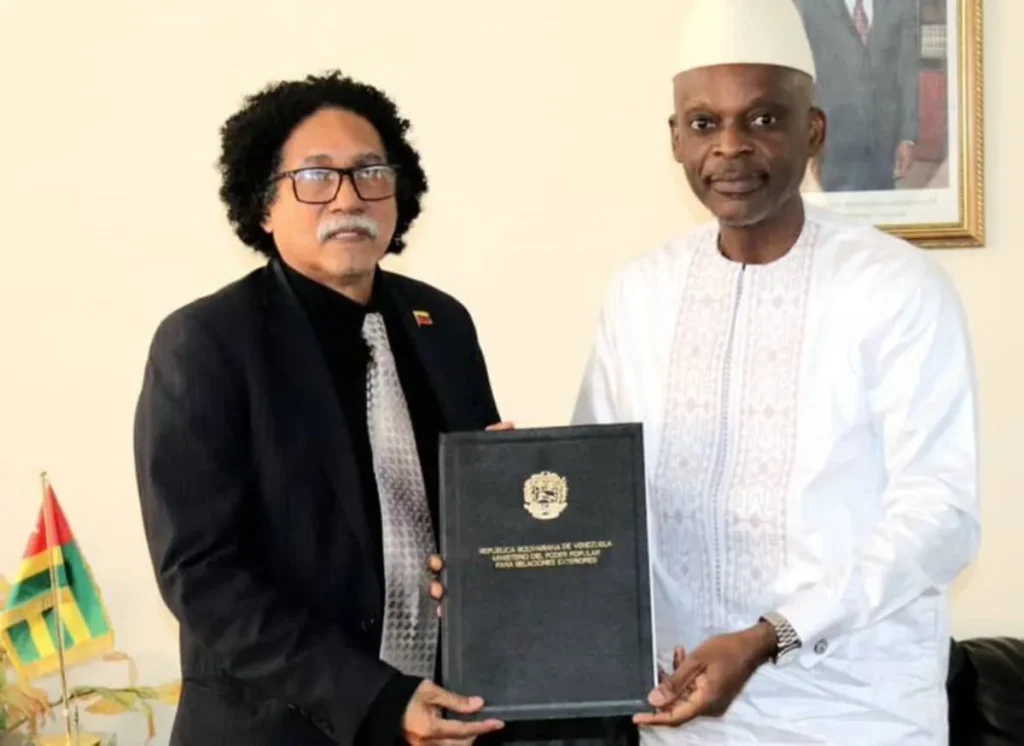 Togo : Jesús Alberto García, nouvel ambassadeur du Venezuela