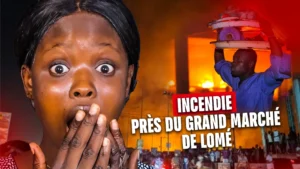 Incendie près du Grand Marché de Lomé : Que s’est-il réellement passé ?