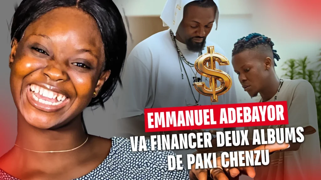 Emmanuel Adebayor va financer deux albums de Paki Chenzu (Revue du 16 avril 2025)