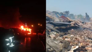 Incendie près du Grand Marché de Lomé : Deux personnes arrêtées, l’enquête est lancée !