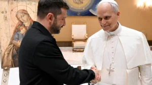 Vatican : Rencontre entre le pape Léon XIV et Zelensky