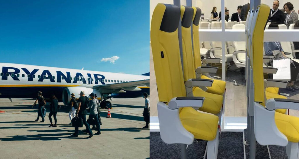Des voyages debout en avion ? C'est bientôt possible