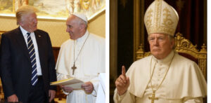 "J’aimerais être pape", Donald Trump futur successeur du pape François ?