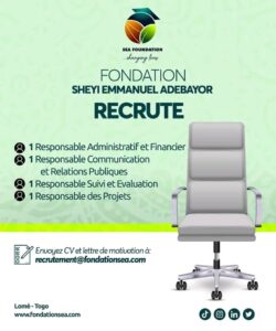 La SEA recrute des responsables : finance, communication, suivi évaluation, responsable projets...