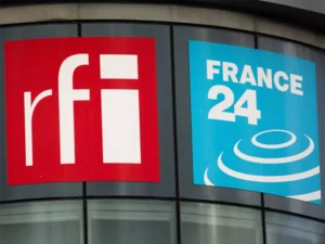Gilbert Bawara Suspension France 24 RFI