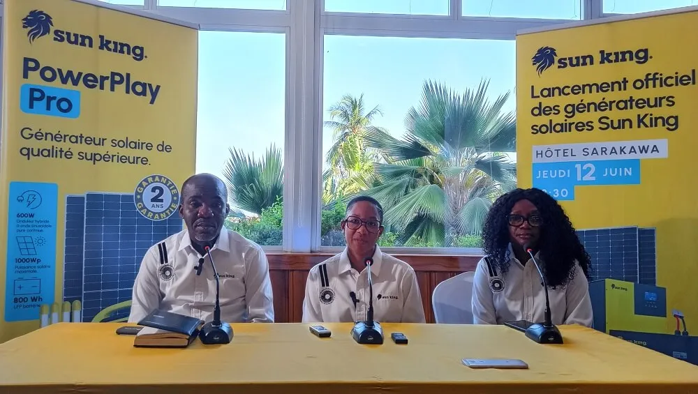 Togo : Sun King transforme l'énergie avec des générateurs solaires puissants