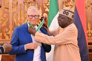 Nigéria : Bill Gates honoré par le président Tinubu