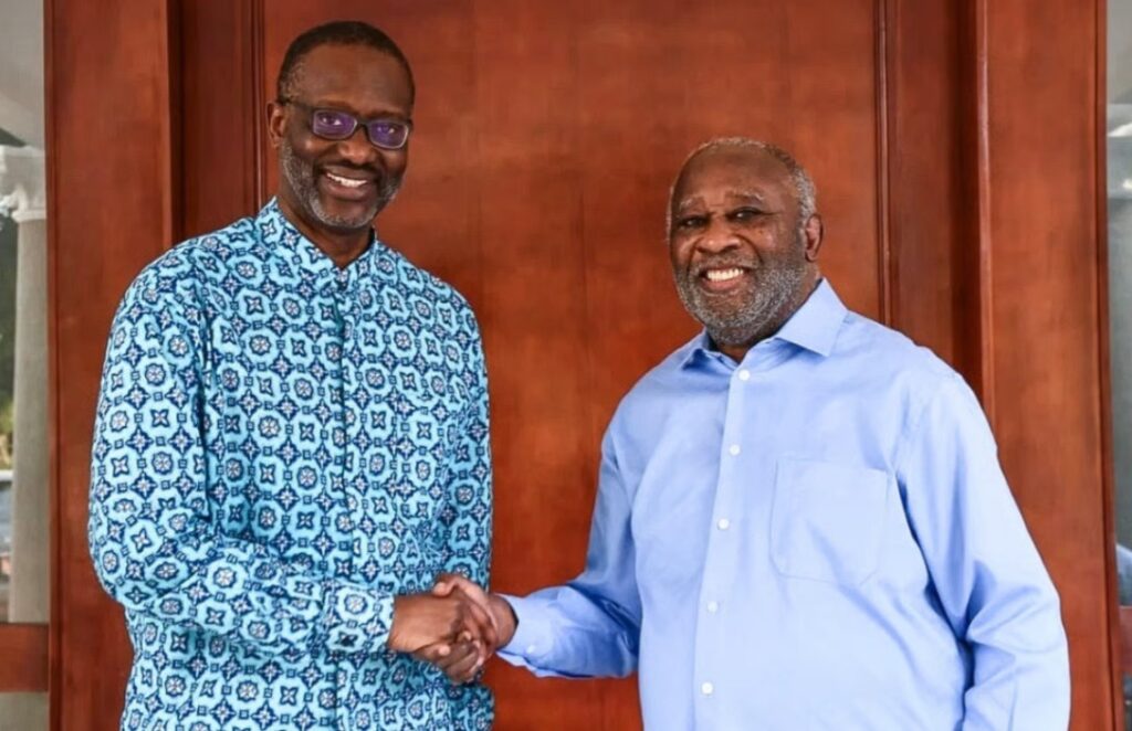 Côte d'Ivoire : Laurent Gbagbo et Tidjane Thiam forment une alliance inattendue contre Ouattara