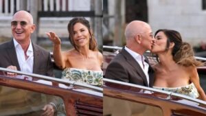 Photos : Le mariage de Jeff Bezos et Lauren Sanchez rapportera près d'un milliard d'euros à l'Italie