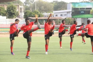 Togo : les Éperviers Dames en match amical contre les championnes du Bénin