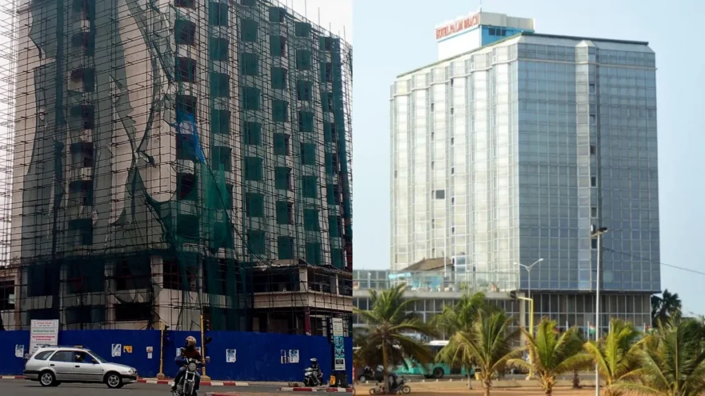 Togo : l'hôtel Palm Beach de Lomé s'apprête à renaître de ses cendres