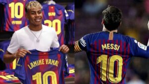 FC Barcelone : Lamine Yamal hérite du légendaire numéro 10 de Messi