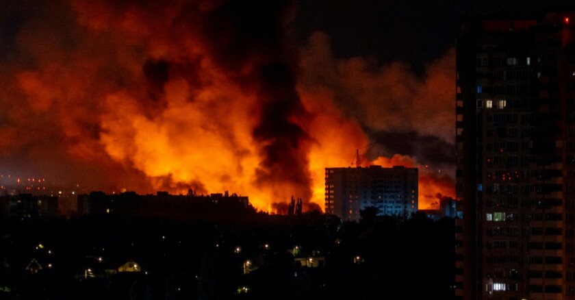 Guerre en Ukraine : Kiev bombardé par 550 drones et missiles russes