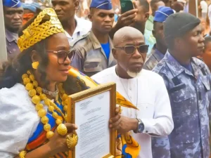 Togo : une femme devient cheffe canton de Mission-Tové