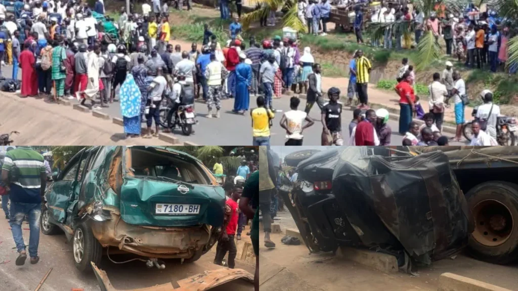 Grave accident à Agoènyivé : les précisions du gouvernement sur le nombre de morts
