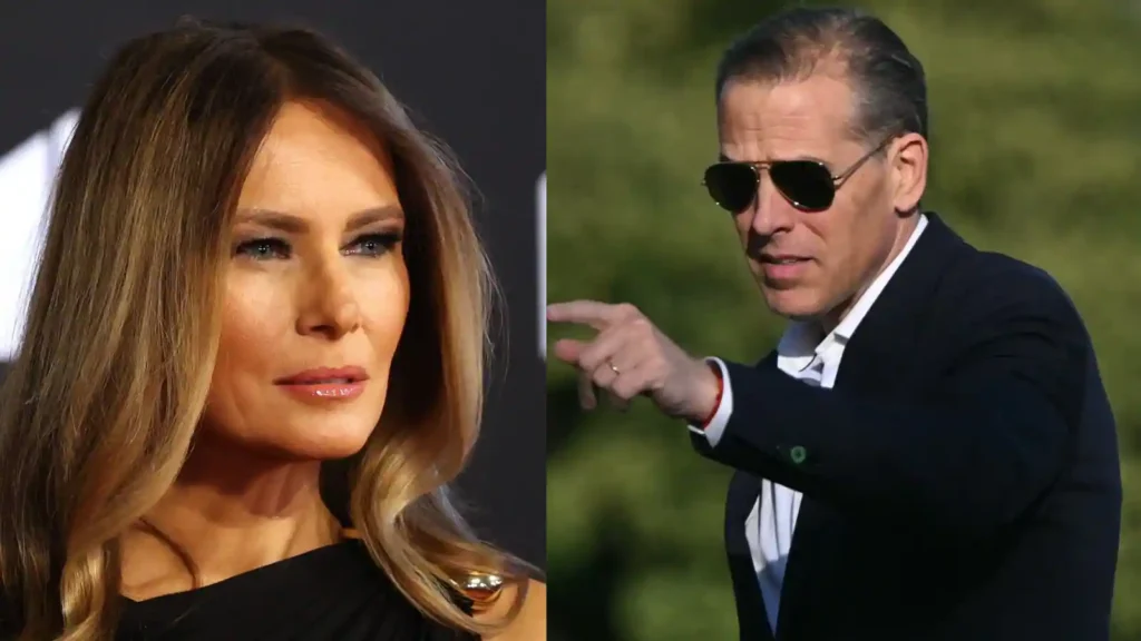 Affaire Epstein : Melania Trump menace de poursuivre Hunter Biden d’un procès à 1 milliard de dollars