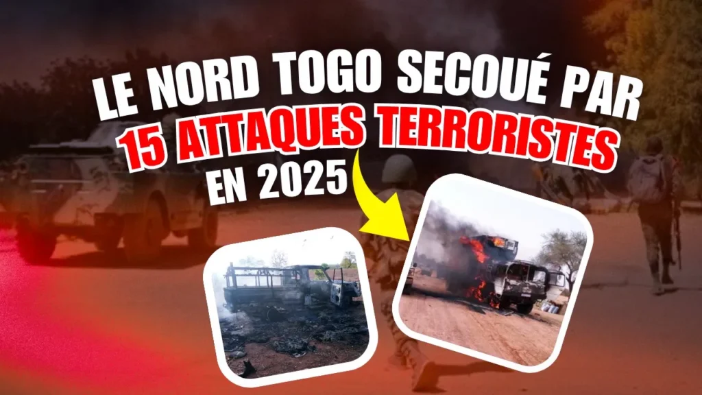 Le Nord Togo secoué par 15 attaques terroristes en 2025 - Revue du 1er août 2025