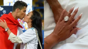 Combien vaut la bague de fiançailles de Georgina Rodriguez, la compagne de Cristiano Ronaldo ?