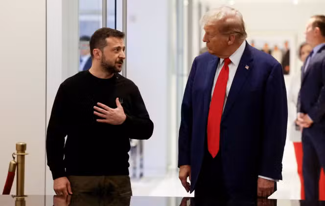 "Zelensky peut arrêter la guerre avec la Russie", Donald Trump