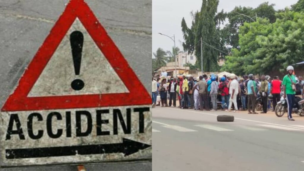 Tragédie à Adidogomé : une femme meurt écrasée par un camion (photos)