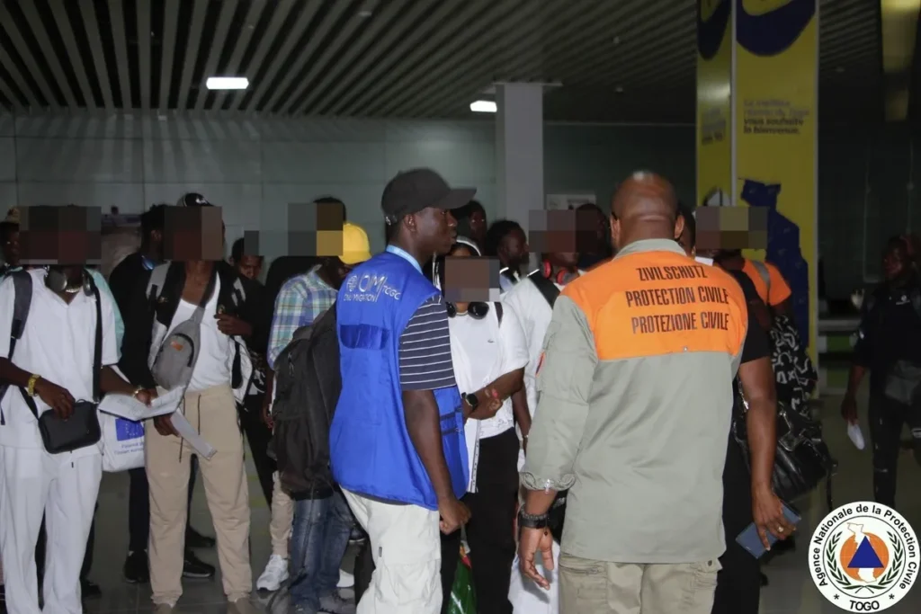 23 migrants togolais rentrent chez eux en toute sécurité depuis l'Algérie