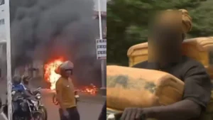 Togo : explosion d'une moto transportant du carburant frelaté