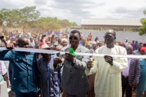 Togo : le Gal.Yark Damehame inaugure un nouveau marché à bétail à Tsévié