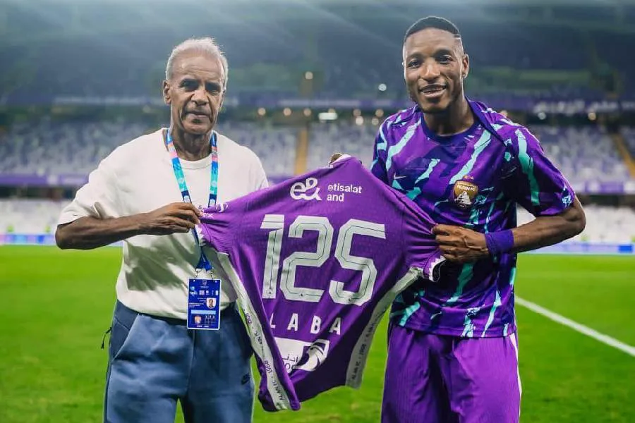 Kodjo Fo Doh Laba devient le meilleur buteur de l'histoire d'Al Ain en UAE Pro League