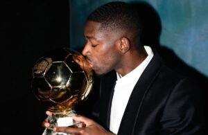 Dembélé devient le 2ᵉ joueur noir d’origine africaine à remporter le Ballon d'or