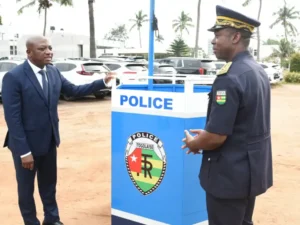 Togo : la police dotée de nouveaux équipements pour une circulation plus fluide