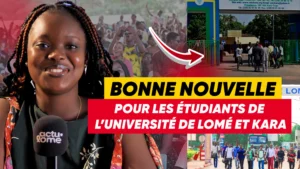 Togo : bonne nouvelle pour les étudiants de l'université de Lomé et de Kara - Revue du 1er septembre 2025