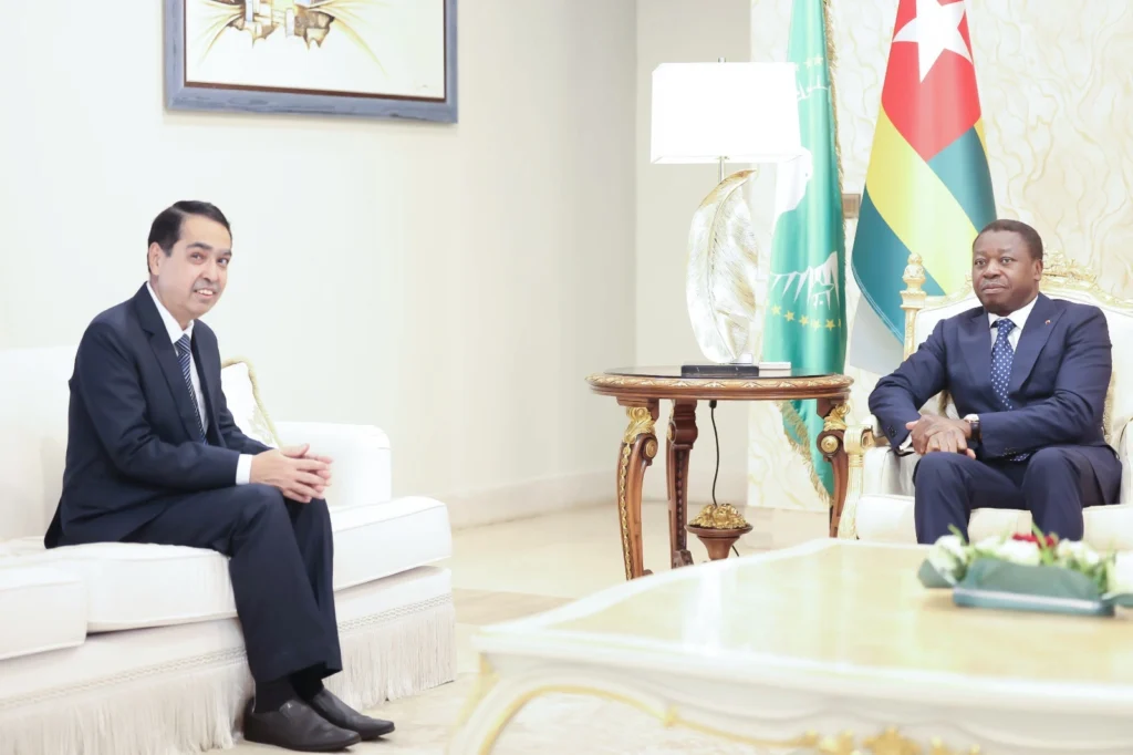 Coopération Togo-Inde : Réunion de haut niveau entre Faure Gnassingbé et Shri Fahmi