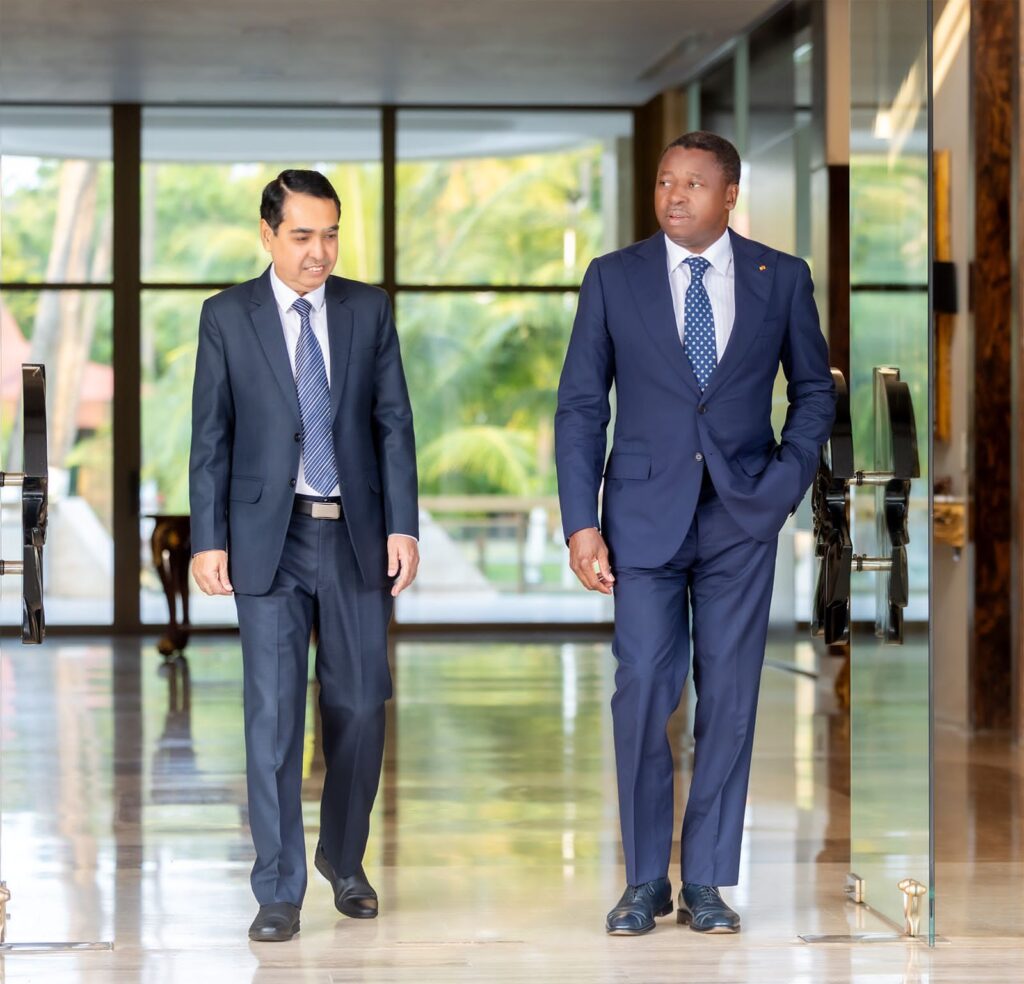 Coopération Togo-Inde : Réunion de haut niveau entre Faure Gnassingbé et Shri Fahmi 1 WhatsApp Image 2025 09 11 at 8.11.06 PM