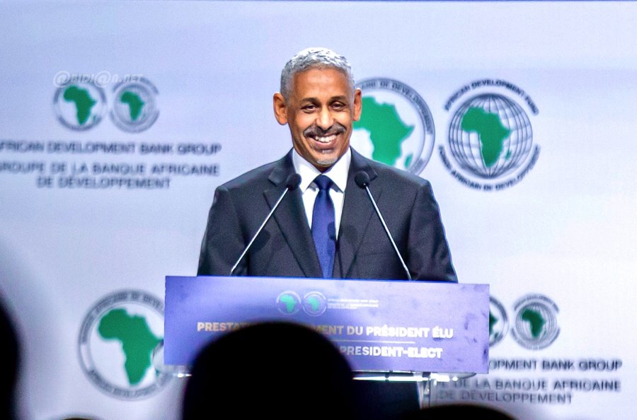 BAD : le nouveau président Sidi Ould Tah prend officiellement ses fonctions à Abidjan