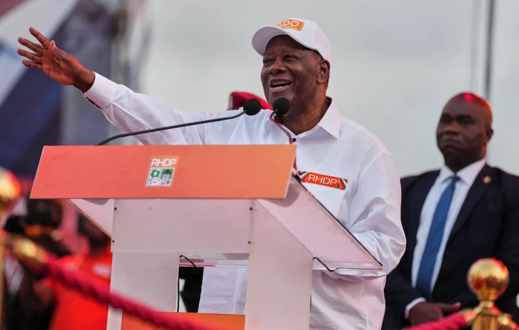 Présidentielle en Côte d'Ivoire : Alassane Ouattara réélu pour un 4è mandat