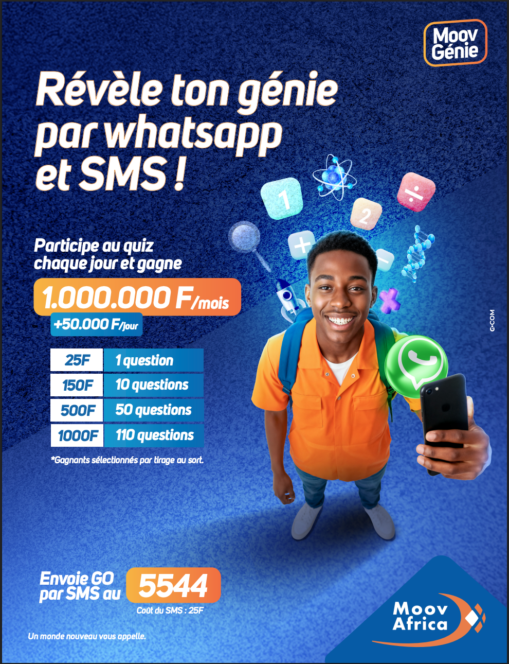 genie Whatsapp Moov